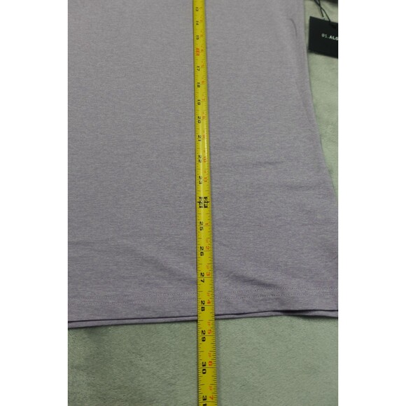 01. Algo Performance Men's Large Purple SPF 40 Moisture Wicking Polo Shirt NWT - Picture 3 of 9
